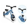 Bicicleta fara pedale, Lionelo, Bart, Usoara, Cu cadru din magneziu, Cu ghidon si sa reglabile, Greutate 3 Kg, 12 inch, Conform cu standardul european de securitate EN71, Sky Blue - gogobaby.ro