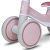 Bicicleta fara pedale, Lionelo, Villy, Cu 4 roti, Din spuma EVA si TPR, Stabila, Manere moi, antiderapante, 12- 36 luni, Sustine pana la 30 kg, Certificata EN 71-1:2014, EN 71-2:2011, EN 71-3:2019, Roz