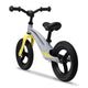 Bicicleta fara pedale, Lionelo, Bart Tour, Usoara, Cu cadru din magneziu, 3.3 Kg, 12 inch, Conform cu standardul european de securitate EN71, Grey Stone
