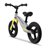 Bicicleta fara pedale, Lionelo, Bart Tour, Usoara, Cu cadru din magneziu, 3.3 Kg, 12 inch, Conform cu standardul european de securitate EN71, Grey Stone