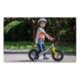 Bicicleta fara pedale, Lionelo, Bart Tour, Usoara, Cu cadru din magneziu, 3.3 Kg, 12 inch, Conform cu standardul european de securitate EN71, Grey Stone