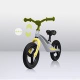 Bicicleta fara pedale, Lionelo, Bart Tour, Usoara, Cu cadru din magneziu, 3.3 Kg, 12 inch, Conform cu standardul european de securitate EN71, Grey Stone
