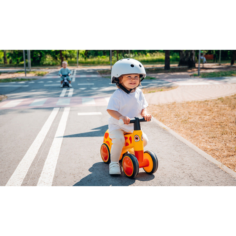 Bicicleta fara pedale, Lionelo, Sammy, Cu 4 roti, Din spuma EVA, Stabila, Manere moi, antiderapante, 12- 36 luni, Greutate maxima suportata 25 kg, Certificata EN 71-1:2014, EN 71-2:2011, EN 71-3:2019, Roz - gogobaby.ro