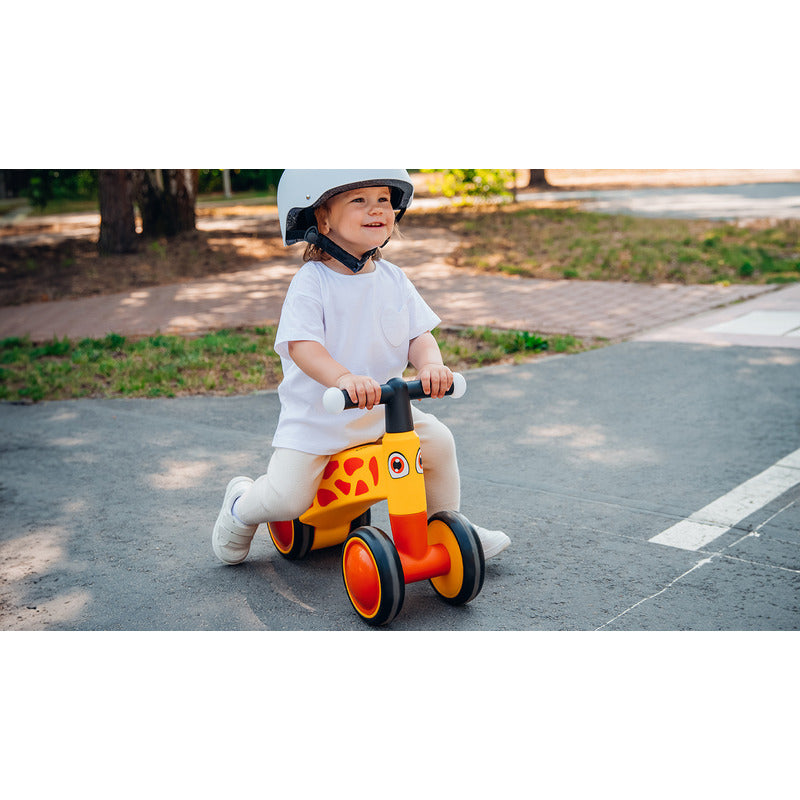 Bicicleta fara pedale, Lionelo, Sammy, Cu 4 roti, Din spuma EVA, Stabila, Manere moi, antiderapante, 12- 36 luni, Greutate maxima suportata 25 kg, Certificata EN 71-1:2014, EN 71-2:2011, EN 71-3:2019, Roz - gogobaby.ro