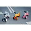 Bicicleta fara pedale, Lionelo, Sammy, Cu 4 roti, Din spuma EVA, Stabila, Manere moi, antiderapante, 12- 36 luni, Greutate maxima suportata 25 kg, Certificata EN 71-1:2014, EN 71-2:2011, EN 71-3:2019, Roz