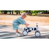 Bicicleta fara pedale, Lionelo, Sammy, Cu 4 roti, Din spuma EVA, Stabila, Manere moi, antiderapante, 12- 36 luni, Greutate maxima suportata 25 kg, Certificata EN 71-1:2014, EN 71-2:2011, EN 71-3:2019, Galben
