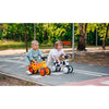 Bicicleta fara pedale, Lionelo, Sammy, Cu 4 roti, Din spuma EVA, Stabila, Manere moi, antiderapante, 12- 36 luni, Greutate maxima suportata 25 kg, Certificata EN 71-1:2014, EN 71-2:2011, EN 71-3:2019, Roz