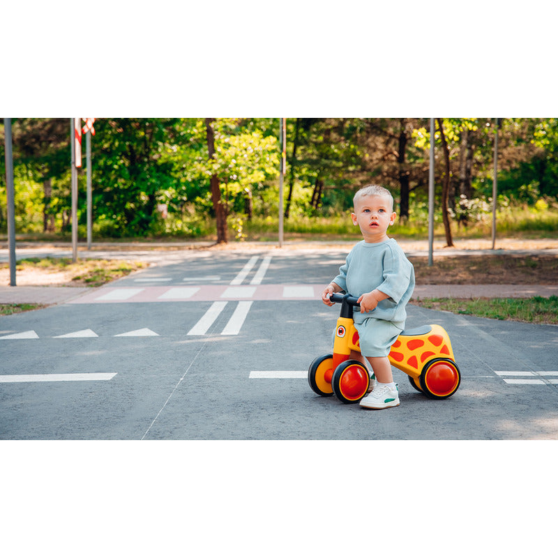 Bicicleta fara pedale, Lionelo, Sammy, Cu 4 roti, Din spuma EVA, Stabila, Manere moi, antiderapante, 12- 36 luni, Greutate maxima suportata 25 kg, Certificata EN 71-1:2014, EN 71-2:2011, EN 71-3:2019, Alb - gogobaby.ro