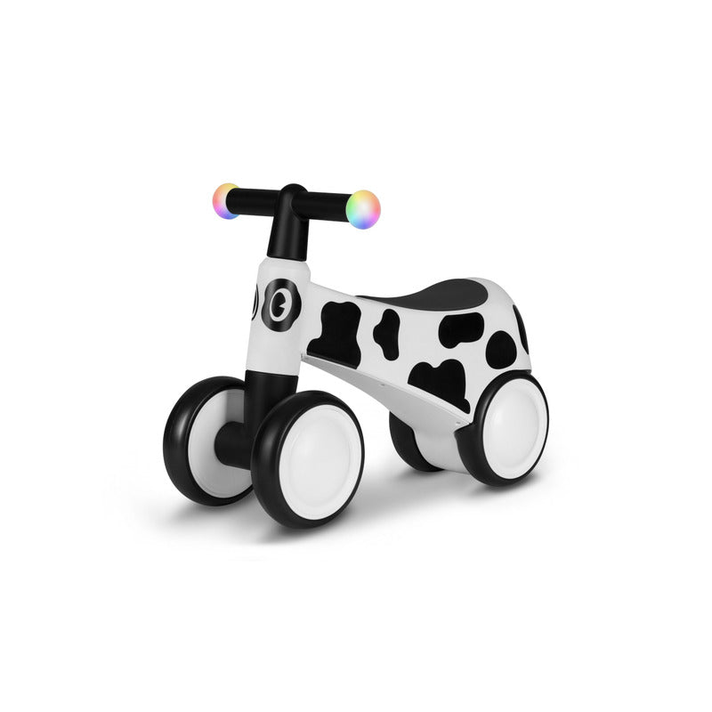 Bicicleta fara pedale, Lionelo, Sammy, Cu 4 roti, Din spuma EVA, Stabila, Manere moi, antiderapante, 12- 36 luni, Greutate maxima suportata 25 kg, Certificata EN 71-1:2014, EN 71-2:2011, EN 71-3:2019, Alb - gogobaby.ro