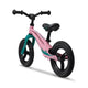 Bicicleta fara pedale, Lionelo, Bart Tour, Usoara, Cu cadru din magneziu, 3.3 Kg, 12 inch, Conform cu standardul european de securitate EN71, Pink Bubblegum