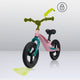 Bicicleta fara pedale, Lionelo, Bart Tour, Usoara, Cu cadru din magneziu, 3.3 Kg, 12 inch, Conform cu standardul european de securitate EN71, Pink Bubblegum