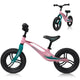 Bicicleta fara pedale, Lionelo, Bart Tour, Usoara, Cu cadru din magneziu, 3.3 Kg, 12 inch, Conform cu standardul european de securitate EN71, Pink Bubblegum