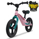 Bicicleta fara pedale, Lionelo, Bart Tour, Usoara, Cu cadru din magneziu, 3.3 Kg, 12 inch, Conform cu standardul european de securitate EN71, Pink Bubblegum