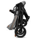 Carucior 2 in 1, Lionelo, Mari Tour, Cu landou individual si salteluta moale, Reversibil, Maner ajustabil, Plasa de tantari, Husa de picioare, Geanta parinti, 22 kg, Conform cu standardele europene de securitate EN1888 si EN1466, Gri