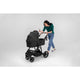 Carucior 2 in 1, Lionelo, Mari Tour, Cu landou individual si salteluta moale, Reversibil, Maner ajustabil, Plasa de tantari, Husa de picioare, Geanta parinti, 22 kg, Conform cu standardele europene de securitate EN1888 si EN1466, Gri