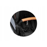 Carucior 2 in 1, Lionelo, Amber, Cadru aluminiu, Cu landou intarit si salteluta moale, Reversibil, Maner ajustabil, Huse pentru picioare, ploaie, Plasa de tantari, Geanta parinti, Pana la 22 kg, EN1888-1, EN1888-2, EN1466, Negru