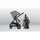 Carucior 3 in 1, Lionelo, Bianka, Transformabil, Cadru aluminiu, Cu landou si salteluta moale, Cu scoica auto testata ADAC, Cu multiple accesorii, Sustine 22 kg, 0 luni+, EN1466:2014+AC:2015, EN1888, Gri