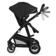Carucior 3 in 1, Lionelo, Bianka, Transformabil, Cadru aluminiu, Cu landou si salteluta moale, Cu scoica auto, Cu multiple accesorii, Sustine 22 kg, 0 luni+, EN1466:2014+AC:2015, EN1888, Negru