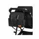 Carucior 3 in 1, Lionelo, Bianka, Transformabil, Cadru aluminiu, Cu landou si salteluta moale, Cu scoica auto testata ADAC, Cu multiple accesorii, Sustine 22 kg, 0 luni+, EN1466:2014+AC:2015, EN1888, Negru