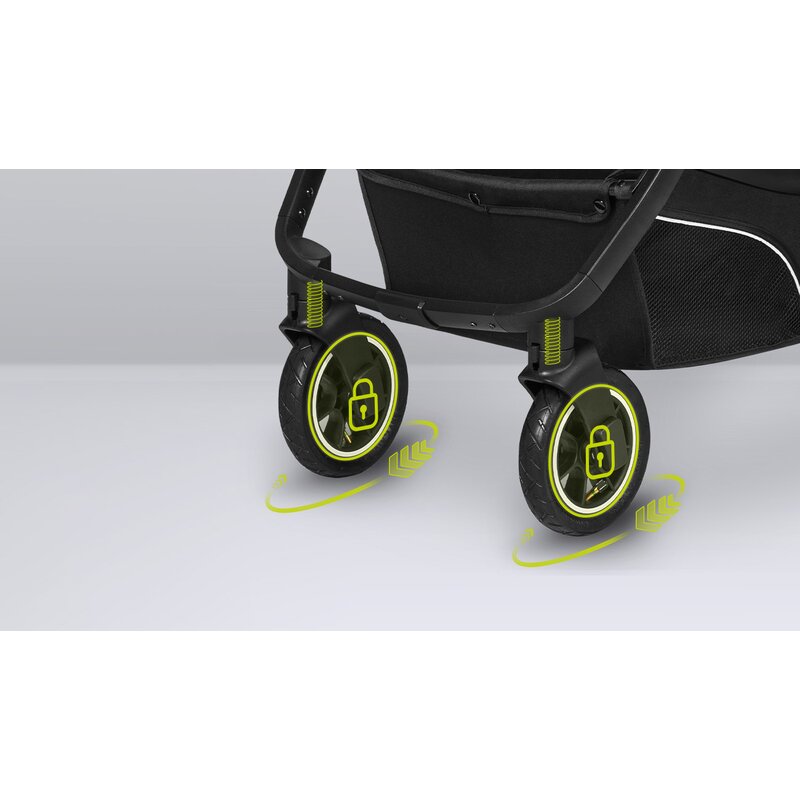 Carucior 3 in 1, Lionelo, Bianka, Transformabil, Cadru aluminiu, Cu landou si salteluta moale, Cu scoica auto testata ADAC, Cu multiple accesorii, Sustine 22 kg, 0 luni+, EN1466:2014+AC:2015, EN1888, Negru - gogobaby.ro