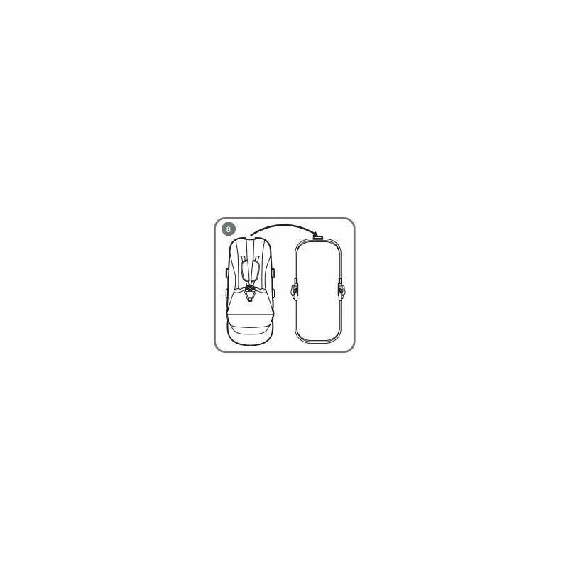 Carucior 3 in 1, Lionelo, Bianka, Transformabil, Cadru aluminiu, Cu landou si salteluta moale, Cu scoica auto testata ADAC, Cu multiple accesorii, Sustine 22 kg, 0 luni+, EN1466:2014+AC:2015, EN1888, Negru