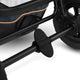Carucior 2 in 1, Lionelo, Amber, Cadru aluminiu, Cu landou intarit si salteluta moale, Reversibil, Maner ajustabil, Huse pentru picioare, ploaie, Plasa de tantari, Geanta parinti, Pana la 22 kg, EN1888-1, EN1888-2, EN1466, Albastru