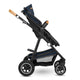 Carucior 2 in 1, Lionelo, Amber, Cadru aluminiu, Cu landou intarit si salteluta moale, Reversibil, Maner ajustabil, Huse pentru picioare, ploaie, Plasa de tantari, Geanta parinti, Pana la 22 kg, EN1888-1, EN1888-2, EN1466, Albastru