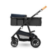 Carucior 2 in 1, Lionelo, Amber, Cadru aluminiu, Cu landou intarit si salteluta moale, Reversibil, Maner ajustabil, Huse pentru picioare, ploaie, Plasa de tantari, Geanta parinti, Pana la 22 kg, EN1888-1, EN1888-2, EN1466, Albastru