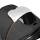 Carucior 2 in 1, Lionelo, Amber, Cadru aluminiu, Cu landou intarit si salteluta moale, Reversibil, Maner ajustabil, Huse pentru picioare, ploaie, Plasa de tantari, Geanta parinti, Pana la 22 kg, EN1888-1, EN1888-2, EN1466, Gri inchis