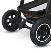 Carucior 2 in 1, Lionelo, Amber, Cadru aluminiu, Cu landou intarit si salteluta moale, Reversibil, Maner ajustabil, Huse pentru picioare, ploaie, Plasa de tantari, Geanta parinti, Pana la 22 kg, EN1888-1, EN1888-2, EN1466, Gri inchis