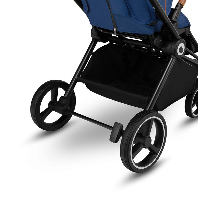 Carucior 2 in 1, Lionelo, Mika, Cadru din aluminiu, Cu landou intarit si salteluta moale, Reversibil, Maner ajustabil, Plasa de tantari, Husa de ploaie, de picioare, 22 kg, Conform cu standardele europene de securitate EN1888-1 EN1888-2, EN1466, Albastru - gogobaby.ro