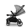 Carucior 2 in 1, Lionelo, Mika, Cadru din aluminiu, Cu landou intarit si salteluta moale, Reversibil, Maner ajustabil, Plasa de tantari, Husa de ploaie, de picioare, 22 kg, Conform cu standardele europene de securitate EN1888-1 EN1888-2, EN1466, Gri - gogobaby.ro