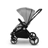 Carucior 2 in 1, Lionelo, Mika, Cadru din aluminiu, Cu landou intarit si salteluta moale, Reversibil, Maner ajustabil, Plasa de tantari, Husa de ploaie, de picioare, 22 kg, Conform cu standardele europene de securitate EN1888-1 EN1888-2, EN1466, Gri - gogobaby.ro