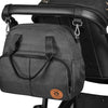 Carucior 2 in 1, Lionelo, Amber, Editie limitata Lovin\', Cadru aluminiu, Cu landou intarit si salteluta moale, Reversibil, Maner ajustabil, Huse pentru picioare, ploaie, Plasa de tantari, Geanta parinti, Pana la 22 kg, EN1888-1, EN1888-2, EN1466, Negru