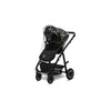 Carucior 2 in 1, Lionelo, Amber, Editie limitata Lovin\', Cadru aluminiu, Cu landou intarit si salteluta moale, Reversibil, Maner ajustabil, Huse pentru picioare, ploaie, Plasa de tantari, Geanta parinti, Pana la 22 kg, EN1888-1, EN1888-2, EN1466, Negru
