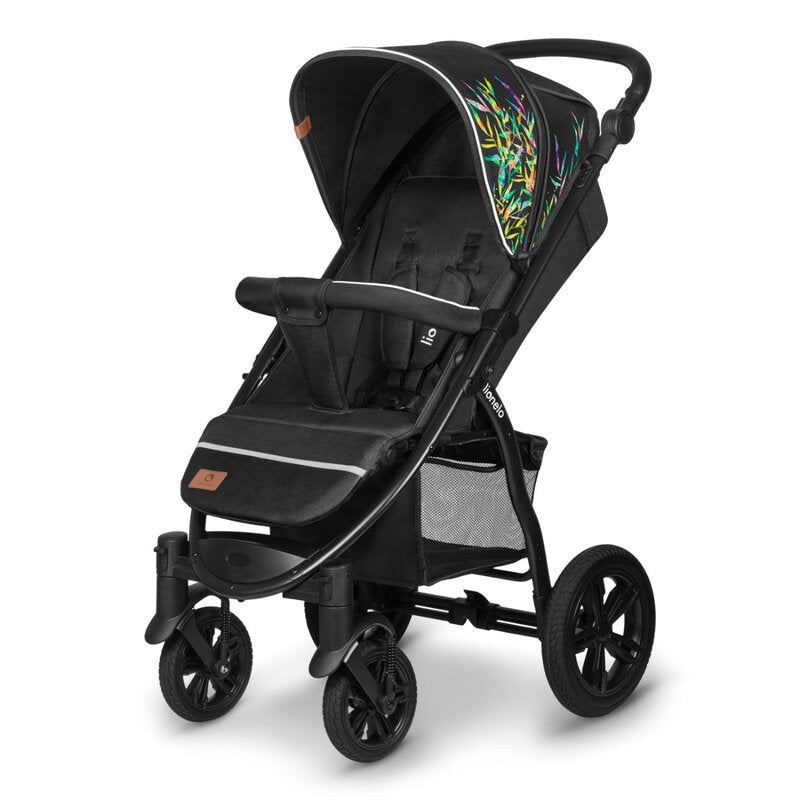 Carucior sport, Lionelo, Annet Tour Dreamin, Editie Limitata, De la nastere, Capotina impermeabila, Cu filtru UPF 50+, Cu maner reglabil, Plasa de tantari, Suport biberon, Saculet pentru picioare, Pana la 22 kg, Cu certificare TUV, Negru