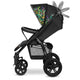 Carucior sport, Lionelo, Annet Tour Dreamin, Editie Limitata, De la nastere, Capotina impermeabila, Cu filtru UPF 50+, Cu maner reglabil, Plasa de tantari, Suport biberon, Saculet pentru picioare, Pana la 22 kg, Cu certificare TUV, Negru