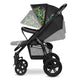 Carucior sport, Lionelo, Annet Tour Dreamin, Editie Limitata, De la nastere, Capotina impermeabila, Cu filtru UPF 50+, Cu maner reglabil, Plasa de tantari, Suport biberon, Saculet pentru picioare, Pana la 22 kg, Cu certificare TUV, Negru