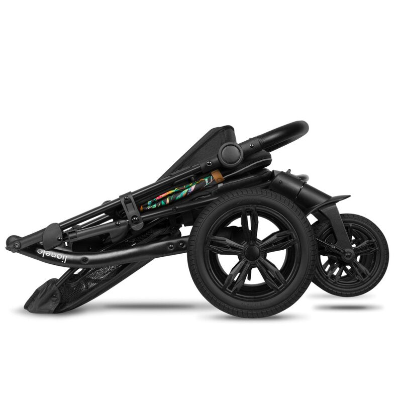 Carucior sport, Lionelo, Annet Tour Dreamin, Editie Limitata, De la nastere, Capotina impermeabila, Cu filtru UPF 50+, Cu maner reglabil, Plasa de tantari, Suport biberon, Saculet pentru picioare, Pana la 22 kg, Cu certificare TUV, Negru