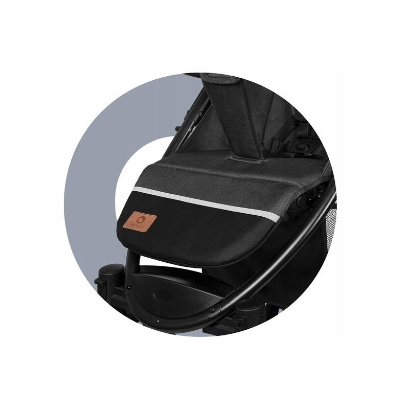 Carucior sport, Lionelo, Annet Tour Dreamin, Editie Limitata, De la nastere, Capotina impermeabila, Cu filtru UPF 50+, Cu maner reglabil, Plasa de tantari, Suport biberon, Saculet pentru picioare, Pana la 22 kg, Cu certificare TUV, Negru