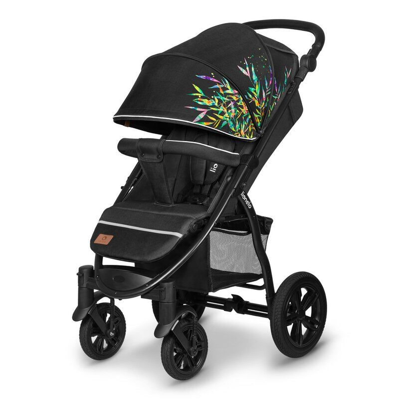 Carucior sport, Lionelo, Annet Tour Dreamin, Editie Limitata, De la nastere, Capotina impermeabila, Cu filtru UPF 50+, Cu maner reglabil, Plasa de tantari, Suport biberon, Saculet pentru picioare, Pana la 22 kg, Cu certificare TUV, Negru
