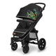 Carucior sport, Lionelo, Annet Tour Dreamin, Editie Limitata, De la nastere, Capotina impermeabila, Cu filtru UPF 50+, Cu maner reglabil, Plasa de tantari, Suport biberon, Saculet pentru picioare, Pana la 22 kg, Cu certificare TUV, Negru