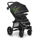 Carucior sport, Lionelo, Annet Tour Dreamin, Editie Limitata, De la nastere, Capotina impermeabila, Cu filtru UPF 50+, Cu maner reglabil, Plasa de tantari, Suport biberon, Saculet pentru picioare, Pana la 22 kg, Cu certificare TUV, Negru