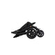 Carucior sport, Lionelo, Annet Plus, De la nastere, Cu accesorii si capotina XXL reglabila, 0 - 22 Kg, Conform cu standardele europene de securitate EN1888-1 si EN1888-2, Negru