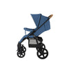 Carucior sport, Lionelo, Annet Plus, De la nastere, Cu accesorii si capotina XXL reglabila, 0 - 22 Kg, Conform cu standardele europene de securitate EN1888-1 si EN1888-2, Albastru Denim
