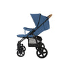 Carucior sport, Lionelo, Annet Plus, De la nastere, Cu accesorii si capotina XXL reglabila, 0 - 22 Kg, Conform cu standardele europene de securitate EN1888-1 si EN1888-2, Albastru Denim