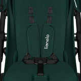 Carucior sport, Lionelo, Annet Plus, De la nastere, Cu accesorii si capotina XXL reglabila, 0 - 22 Kg, Conform cu standardele europene de securitate EN1888-1 si EN1888-2, Verde