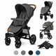 Carucior sport, Lionelo, Annet Plus, De la nastere, Cu accesorii si capotina XXL reglabila, 0 - 22 Kg, Conform cu standardele europene de securitate EN1888-1 si EN1888-2, Gri Caramel