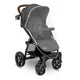 Carucior sport, Lionelo, Annet Plus, De la nastere, Cu accesorii si capotina XXL reglabila, 0 - 22 Kg, Conform cu standardele europene de securitate EN1888-1 si EN1888-2, Gri Caramel