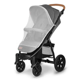 Carucior sport, Lionelo, Annet Tour, De la nastere, Cu capotina impermeabila, Cu filtru UPF 50+, Cu maner reglabil, Plasa de tantari, Suport biberon, Saculet pentru picioare, Pana la 22 kg, Cu certificare TUV, Gri